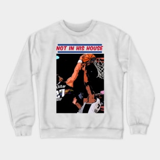 Kawhi Middle Finger Block Crewneck Sweatshirt